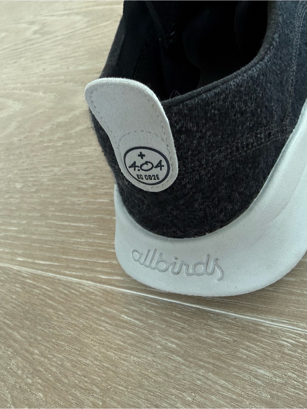 Allbirds Women’s 8 grey black superlight Wool Runner Comfortable Casual Shoe - Picture 4 of 7